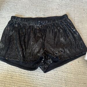 Girls Sequin Shorts